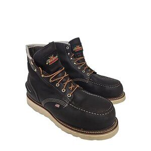 Thorogood Men's 6" Steel Toe WP Wedge Sole Work Boot U.S.A. 804-3600 Briar 12 2E